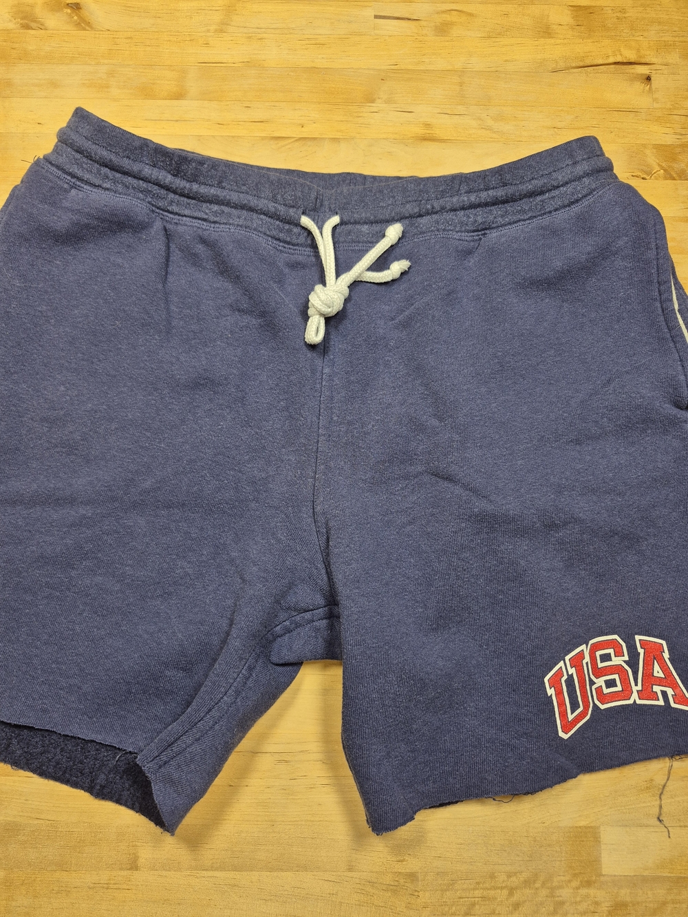 chubbies Navy USA Appliqué Athletic Shorts
